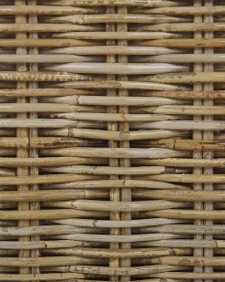 Beliani Puutarhatuoli Rottinki Luonnonvari 2 Kpl Ardea Cheap