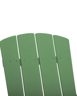 Beliani Puutarhatuoli Vihrea Adirondack Cheap