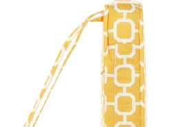 Beliani Puutarhatuolin Pehmuste Keltainen 6 Kpl Tolve Fashion