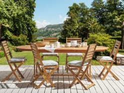 Beliani Puutarhatuolin Pehmuste Mintunvihrea/Valkoinen 6 Kpl Tolve Best