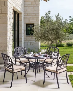 Beliani Puutarhatuolisetti, 4Kpl Ruskea Ancona Clearance