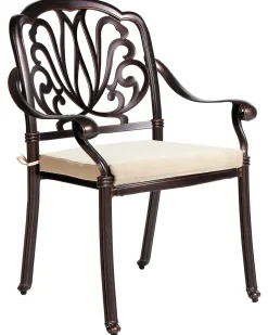 Beliani Puutarhatuolisetti, 4Kpl Ruskea Ancona Clearance