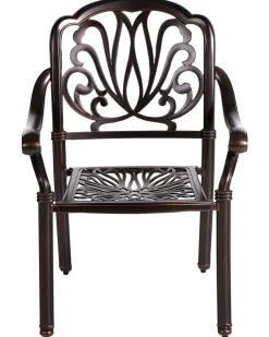 Beliani Puutarhatuolisetti, 4Kpl Ruskea Ancona Clearance