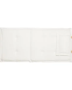 Beliani Puutarhatuolit 2Kpl Luonnonvalkoisilla Pehmusteilla Java Clearance