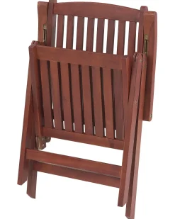 Beliani Puutarhatuolit 6Kpl Setti Luonnonvalkoisilla Pehmusteilla Toscana Best