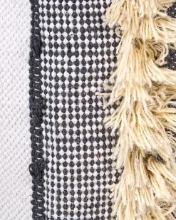 Beliani Puuvillakori Beige/Harmaa 2 Kpl Kotkai Best