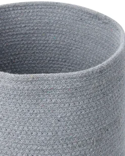 Beliani Puuvillakori Harmaa/Beige 3 Kpl Basima Discount