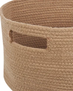 Beliani Puuvillakori Luonnonvari 30 Cm 2 Kpl Chiniot Discount