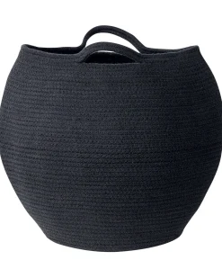 Beliani Puuvillakori Musta 30 Cm 2 Kpl Panjgur Fashion