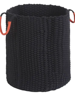 Beliani Puuvillakori Musta 37 Cm Mannar Online