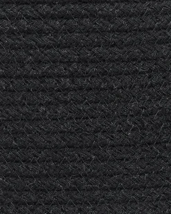 Beliani Puuvillakori Musta 44 Cm Silopi Clearance