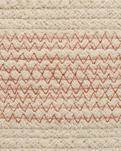 Beliani Puuvillakori Vaalea Beige 44 Cm Silopi Discount