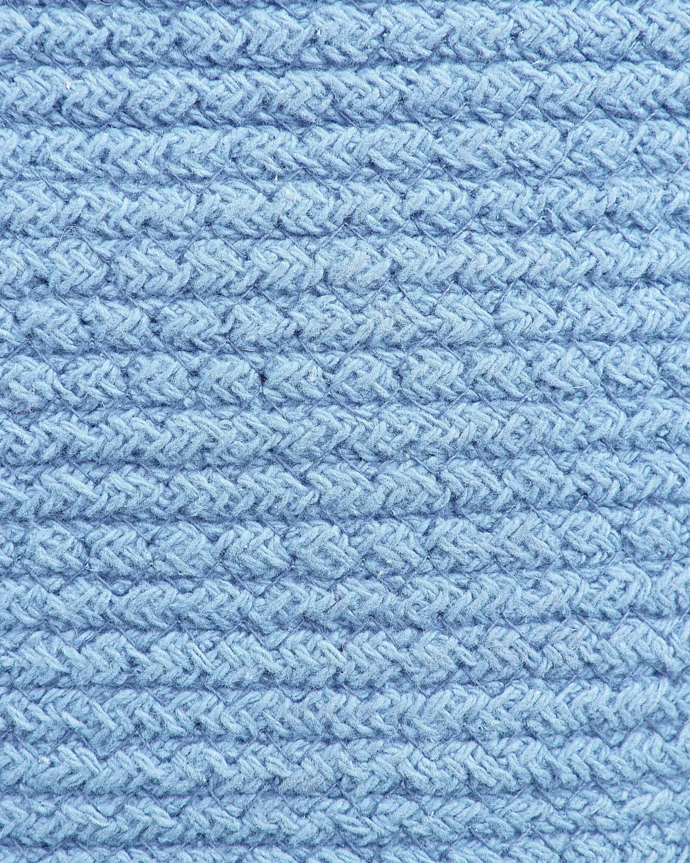 Beliani Puuvillakori Vaaleansininen 30 Cm 2 Kpl Chiniot Best Sale