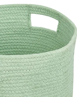 Beliani Puuvillakori Vaaleanvihrea 30 Cm 2 Kpl Chiniot Cheap