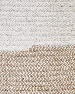 Beliani Puuvillakori Valkoinen/Beige 2 Kpl Pazha Online