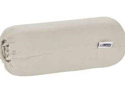 Beliani Puuvillalakana Muotoonommeltu Ruskeanharmaa 90 X 200 Cm Janbu Flash Sale