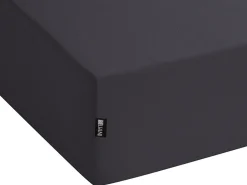 Beliani Puuvillalakana Muotoonommeltu Musta 90 X 200 Cm Hofuf Shop