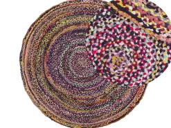 Beliani Pyorea Matto Monivarinen O 140 Cm Tokat Clearance