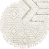 Beliani Pyorea Matto Puuvilla Beige 140 Cm Horasan New