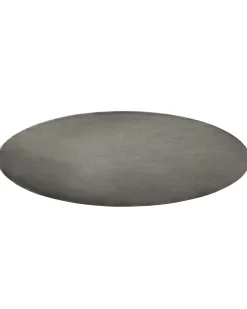 Beliani Pyorea Matto Viskoosi Tummanharmaa 140 Cm Gesi Ii Flash Sale