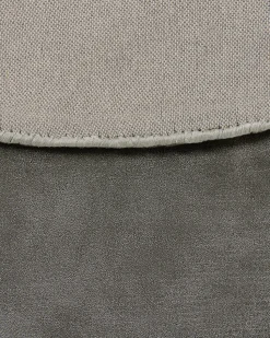 Beliani Pyorea Matto Viskoosi Tummanharmaa 140 Cm Gesi Ii Flash Sale