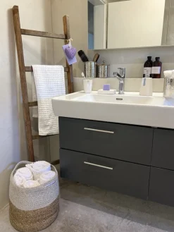 Beliani Pyyhesetti 4 Kpl Valkoinen Puuvilla Atai Sale