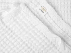 Beliani Pyyhesetti 11 Kpl Valkoinen Puuvilla Areora Shop