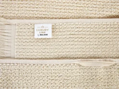 Beliani Pyyhesetti Puuvilla Beige 2 Kpl Atiu Cheap