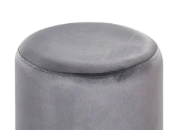 Beliani Rahi Sametti Harmaa 36 Cm Brigitte New