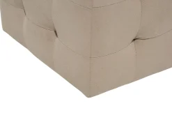 Beliani Rahi Sametti Säilytystila Vaaleanruskea 72 X 42 Cm Michigan Best