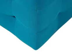 Beliani Rahi Sametti Säilytystila Merensininen 72 X 42 Cm Michigan Sale