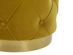 Beliani Rahi Sametti Säilytystila Sinapinkeltainen 2 Kpl Pueblo Best Sale