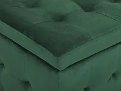 Beliani Rahi Sametti Säilytystila Tummanvihrea 72 X 42 Cm Michigan Sale