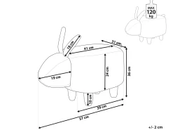 Beliani Rahi Valkoinen Bunny Discount