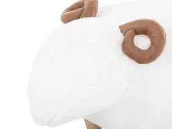 Beliani Rahi Valkoinen Lamb Best