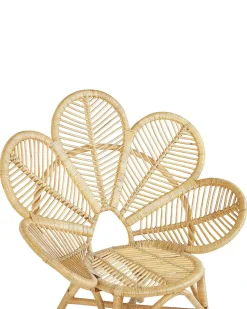 Beliani Riikinkukkotuoli Rottinki Luonnonvari 2 Kpl Florentine Best
