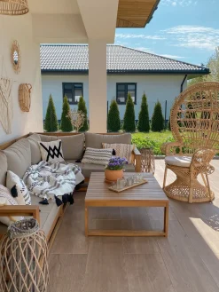 Beliani Riikinkukkotuoli Rottinki Luonnonvari Emmanuelle Hot