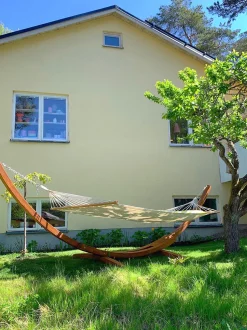 Beliani Riippukeinu Telineella Beige Treviso Best