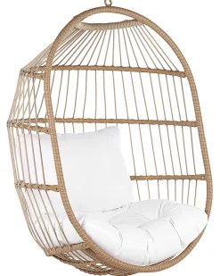 Beliani Riipputuoli Jalustalla Polyrottinki Luonnonvari Alba Discount