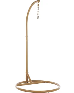 Beliani Riipputuoli Jalustalla Polyrottinki Luonnonvari Alba Discount