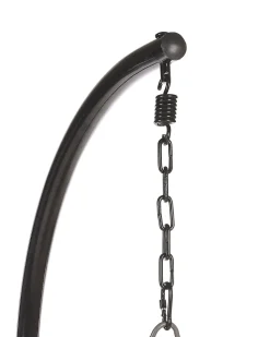 Beliani Riipputuoli Jalustalla Polyrottinki Luonnonvari Aspio Flash Sale