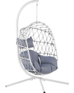 Beliani Riipputuoli Jalustalla Teras Valkoinen Adria Discount