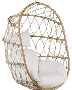 Beliani Riipputuoli Jalustalla Teras Beige Adria Cheap