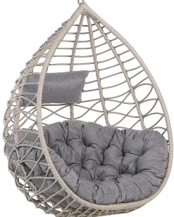 Beliani Riipputuoli Polyrottinki Harmaa Arsita Outlet