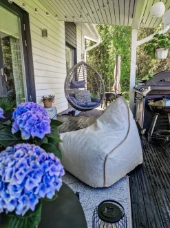 Beliani Riipputuoli Polyrottinki Harmaa Tollo Clearance