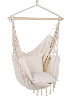 Beliani Riipputuoli Puuvilla Beige Bonea Outlet