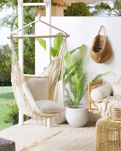 Beliani Riipputuoli Puuvilla Beige Bonea Outlet