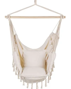 Beliani Riipputuoli Puuvilla Beige Bonea Outlet