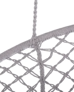 Beliani Riipputuoli Puuvilla Vaaleanharmaa Gabella Cheap