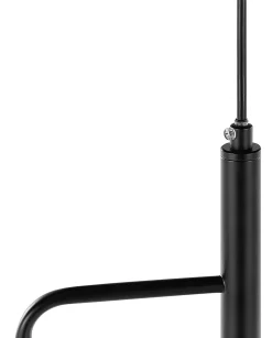 Beliani Riippuvalaisin 3 Polttimoa Metalli Musta Bogna Hot